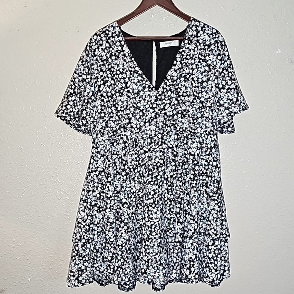 A Beautiful Soul Mini Floral Dress